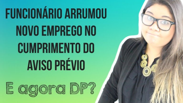 AVISO DO EMPREGADOR PARA DISPENSA DO EMPREGADO