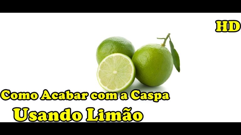ELIMINE A CASPA USANDO LIMÃO