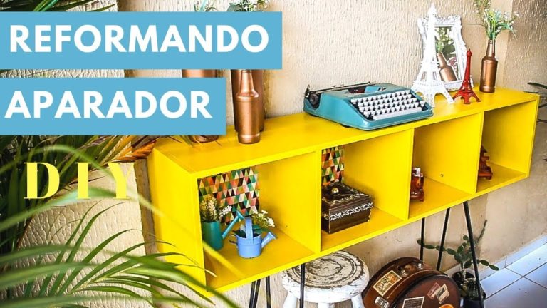 Como transformar um velho móvel em linda peça de decoração