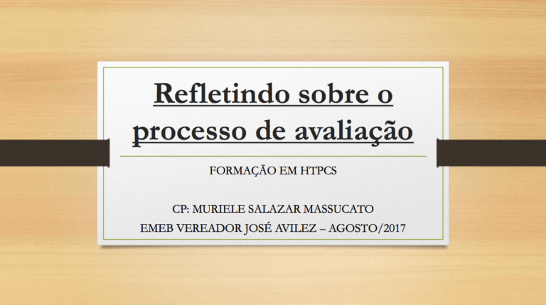 BULLYING UM OLHAR REFLEXIVO DAS ORGANIZAÇÕES ESCOLARES