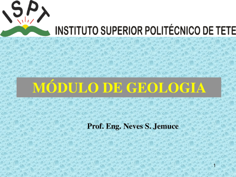 GEOLOGIA GERAL