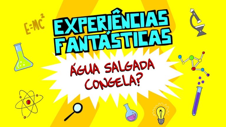 PROJETOS PARA FEIRA DE CIÊNCIAS – ÁGUA SALGADA CONGELA?