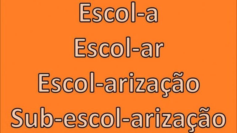 ESTRUTURA DAS PALAVRAS