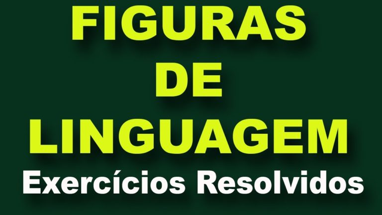 EXERCÍCIOS DE FIGURA DE LINGUAGEM