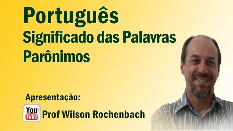 SIGNIFICAÇÃO DAS PALAVRAS