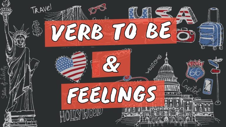 VERB TO BE – VERBO SER/ESTAR