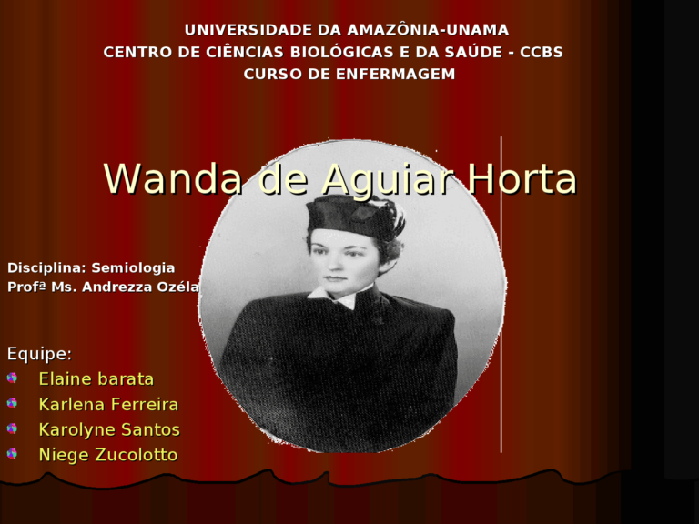 WANDA DE AGUIAR HORTA