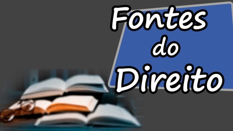 AS FONTES DO DIREITO